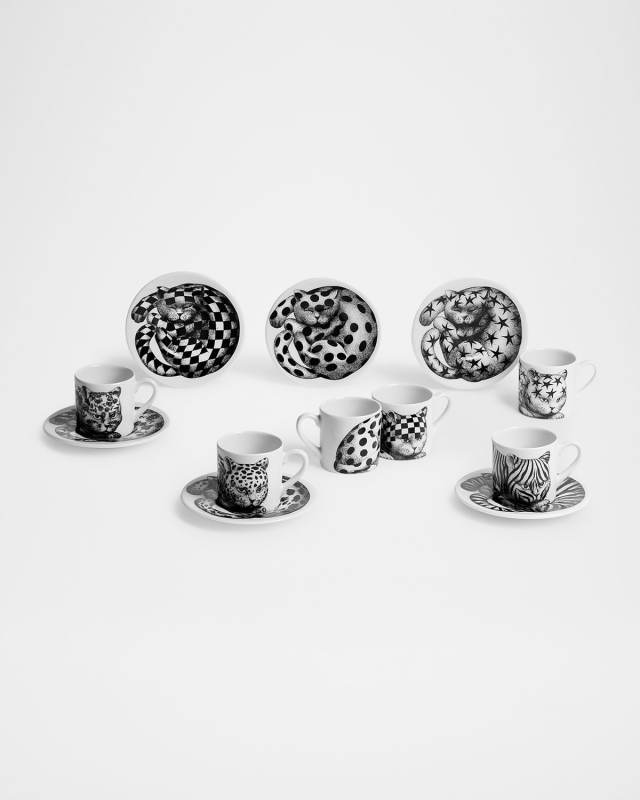 High Fidelity Coffee Cups, Set of 6
